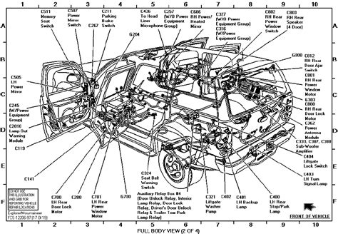 Ford Explorer diagram number